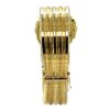 Imposantes Goldarmband mit Edelstein-Rosette & integrierter Omega-Uhr 81,4 g TOP – Bild 4