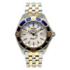Breitling D52065 Lady J Damen Fliegeruhr mit Datum Edelstahl & Gold J-Classband – Bild 2