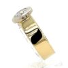 Brillantring mit 1,01 Ct. Diamant-Solitär 14 Kt / 0,585 Gelbgold Größe 55 – Bild 2